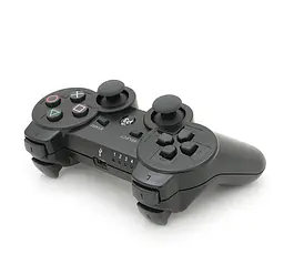 Геймпад-джойстик DoubleShock Wireless PS3 PC Double Motor Vibration DUALSHOCK 3 Black - мініатюра 2