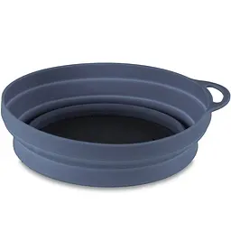 Тарілка Lifeventure Silicone Ellipse Bowl Чорний - мініатюра 2