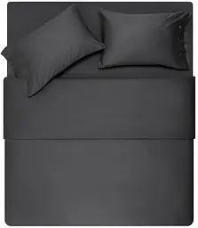 Простирадло на резинці Mix&Match Premium 160х200+30см 100% бавовна сатин сірий ARDESTO pbe0050511