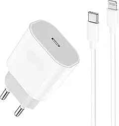 Зарядний пристрій USB-C 25W PD з кабелем 2 м для iPhone та iPad