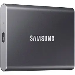 Зовнішній SSD накопичувач Samsung T7 2TB Titan Gray (MU-PC2T0T/WW) [91905] - мініатюра 4