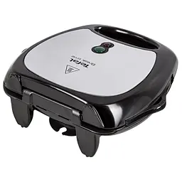 Мультимейкер Tefal BreakTime 700 Вт тефлон 3 пластини корпус пластик чорно-сріблястий (SW614831) - мініатюра 3