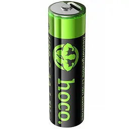 Акумуляторні батарейки Hoco JA3 AA Energy 2 pcs Black - мініатюра 6