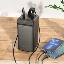 Зовнішній акумулятор Hoco DB61 Jade 90000mAh 22.5W Black [161333] - мініатюра 7