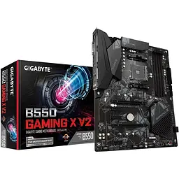 Материнська плата Gigabyte B550 Gaming X V2 sAM4 B550 4xDDR4 HDMI DVI ATX - мініатюра 2