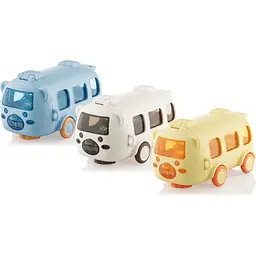 Пляшка для води Ardesto Bear Bus 500 мл біла (AR2250BE) - мініатюра 8
