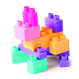 Конструктор Wader Kids Blocks 50 елемент (41297) - мініатюра 5