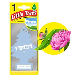 Ароматизатор повітря Little Trees Ялинка Літня свіжість (78099) - мініатюра 2