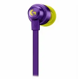 Гарнітура ігрова Logitech G333 Gaming Earphones для геймерів фіолетова (981-000936) - мініатюра 10
