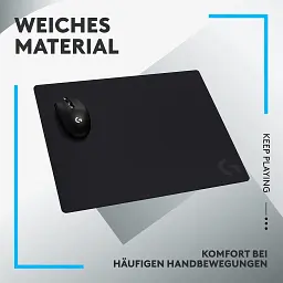 Килимок для мишки Logitech G740 Gaming Mouse Pad Black (943-000806) - мініатюра 9