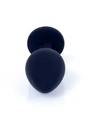 Силіконова анальна пробка з кристалом Boss Silikon Jewellery 8 см (рожевий) - мініатюра 4
