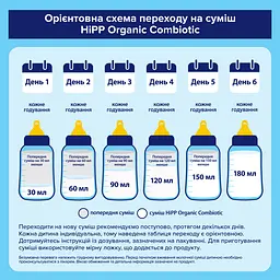 Суха молочна суміш HiPP Organic Combiotic 2 500 г (890085) - мініатюра 9