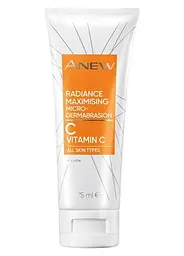 Пілінг-скраб для обличчя з вітаміном С Avon Anew «Максимальне сяйво» - мініатюра 1