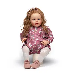Силіконова колекційна лялька реборн reborn дівчина катарина Reborn Dolls det0018834