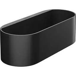 Полиця глибока Hansgrohe WallStoris 25x10x7 см Matt Black 27912670, Чорний матовий