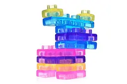 Конструктор силіконовий MAGIC GUMMY BLOC, 40 деталей - мініатюра 4
