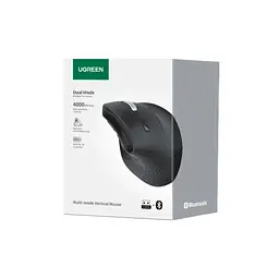 Мишка Ugreen MU008 Vertical Wireless Black (25444) - мініатюра 4