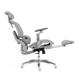 Офісне крісло GT Racer B-816 White/Gray - миниатюра 4