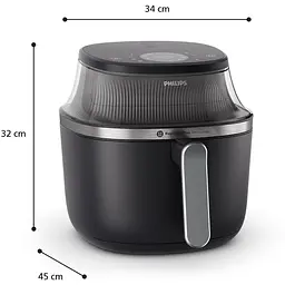 Мультипіч Philips Ovi XL Series 3000, 2000 Вт чорна (NA341/00) - мініатюра 4