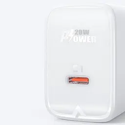 МЗП Acefast A1 PD20W single USB-C White - мініатюра 4