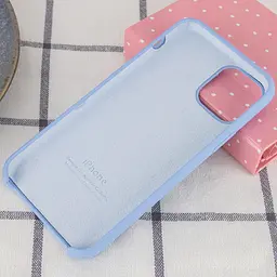 Чохол Silicone Case AA для Apple iPhone 11 Pro 5.8" Синій / Lilac Blue - мініатюра 3