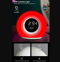 Портативная колонка, часы, будильник Kisonli Q6B Bluetooth 3600mAh 5Вт - мініатюра 7