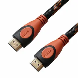 Кабель мультимедійний HDMI to HDMI 1.5m Grand-X (HDN-4K) - мініатюра 1