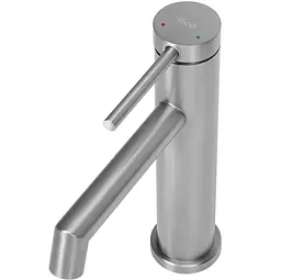 Змішувач для умивальника Rea Foss nickel низький (REA-B5315) - мініатюра 3