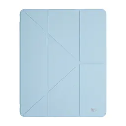 Чохол-книжка для планшета Apple iPad Pro 13 (2024)/Pro 13 (2025) M5, Y-Type PEN, блакитний, магнітний, з тримачем для стилуса, протиударний, обкладинка з функцією підставки, екошкіра + ТПУ, функція автоматичного пробудження/сну