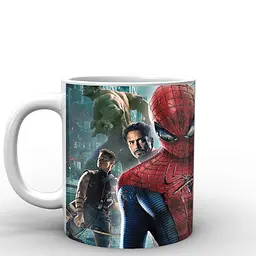 Кухоль GeekLand Людина-Павук Spider-Man промо SM.02.002.261 330 мл білий - мініатюра 2