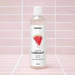 Лубрикант на водній основі Satisfyer Juicy Lubricant Melty Melon water based 300 мл - мініатюра 8