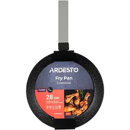ARDESTO Сковорода Ardesto Gemini Marmo 28 см, cірий, алюміній