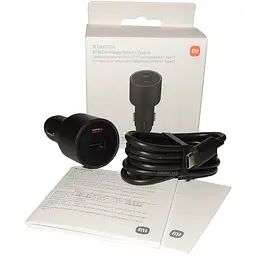 Автомобільний зарядний пристрій Xiaomi Car Charger 67W USB/Type-C (BHR6814GL) [100070] - мініатюра 6