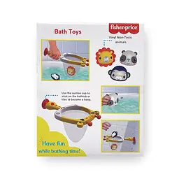Набір для гри з водою Fisher-Price Сачок-жираф та тварини (GMBT001) - мініатюра 2