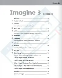 Imagine for Ukraine 3 Workbook НУШ - мініатюра 2