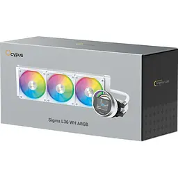 Система водяного охолодження Ocypus Sigma L36 ARGB White (SIGMA-L36-WH3AAWWN00X-GL) [165879] - мініатюра 8