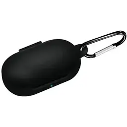 Чохол-накладка DK Silicone Candy Friendly карабін для Samsung Galaxy Buds Plus (R175) (011385) (black)