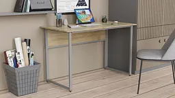 Комп'ютерний стіл Ferrum-decor Коді 75x120x60 сірий ДСП Дуб Сонома 16мм (FRD-101662)