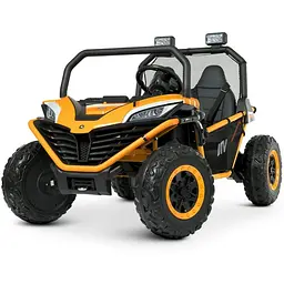Дитячий електромобіль Джип Bambi Racer M 4969EBLR-7 24V Помаранчевий