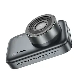 Відеореєстратор Hoco DV6 Driving recorder with 3-inch display (with rear camera) Iron gray - мініатюра 4