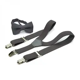 Дитячий набір підтяжки і метелик Gofin suspenders 5,5х10 см(2,5х100 см) od00046670