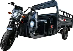 Вантажний електроскутер-самоскид триколісний CROSSER Cargo 18"  (1500W, 72V, 58Ah) Сірий