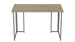 Комп'ютерний стіл Ferrum-decor Ханна 75x140x60 сірий ДСП Дуб Сан-Марино 32мм (FRD-101419) - мініатюра 2