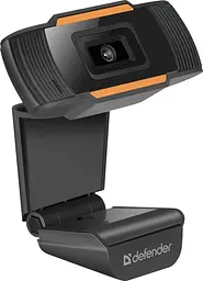 Веб-камера Defender G-Lens 2579 Black 2 Mp 1280x720/30 fps мікрофон кут огляду 48° універсальне кріплення USB 1.2 м (63179)