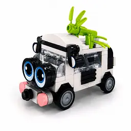Дитячий конструктор Panda Bus BB121E-C серії Animal Bus, 101 деталь - мініатюра 2