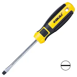 Викрутка Sigma шліцьова SL 6.0x100мм CrV Mega (4009251) - мініатюра 1