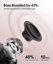 Бездротові спортивні Bluetooth навушники TWS BX17, водонепроникні, з індикатором заряду Жіночі навушники - мініатюра 6