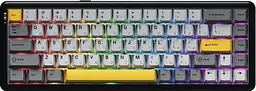 Клавіатура магнітна дротова Ajazz AK680 MAX Magnetic Switch RGB USB Black (AK680-M-BGY-AW)