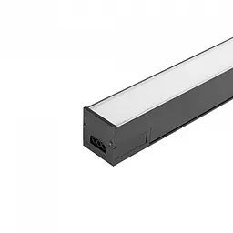 LED світильник лінійний магістральний VIDEX BNL02 50W 1.2М 5000K 220V Black - мініатюра 4