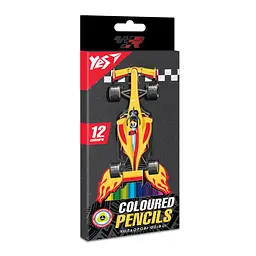 Олівці кольорові Yes Race Legend, 12 кольорів
